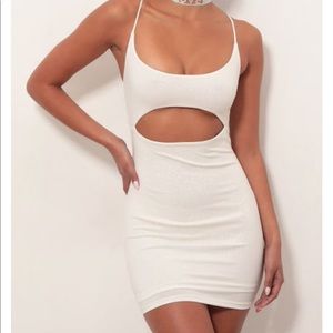 LUCY IN THE SKY- Don’t Care Cutout Bodycon Dress